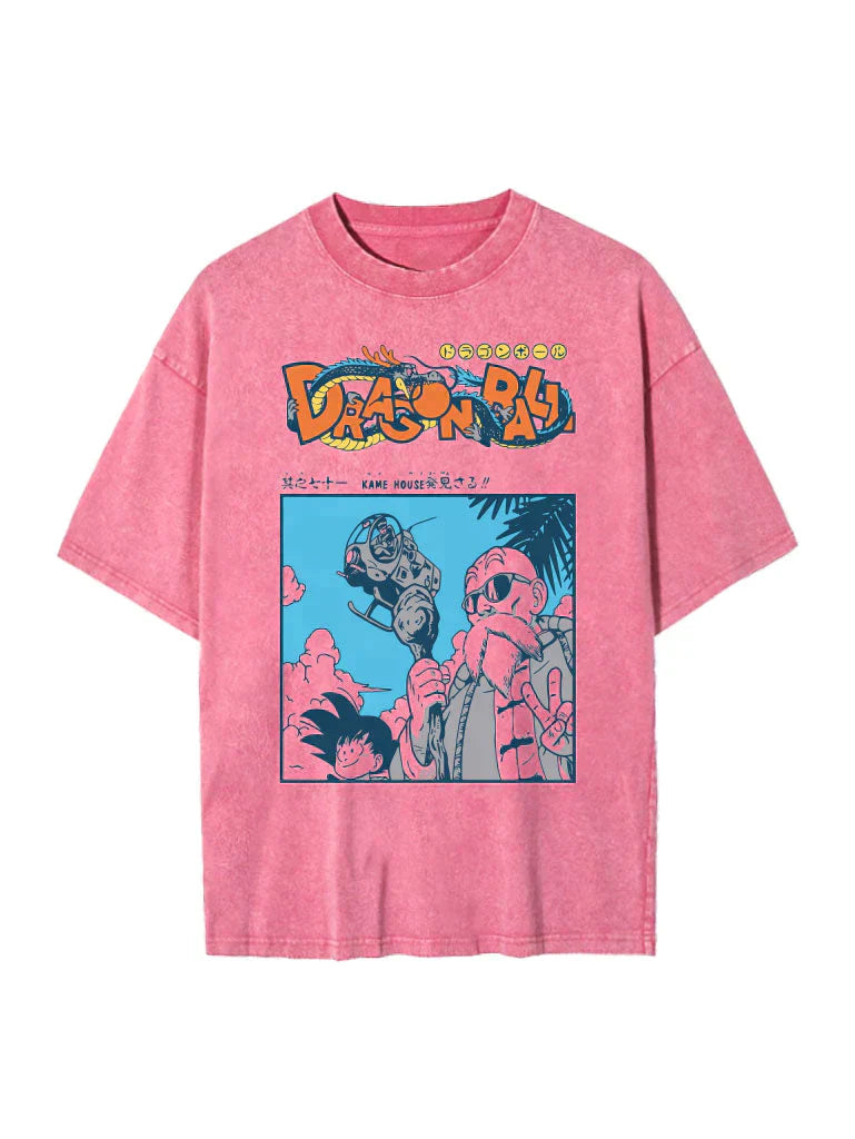 MASTER ROSHI VINTAGE OVERSIZE TEE Kawaii Side
