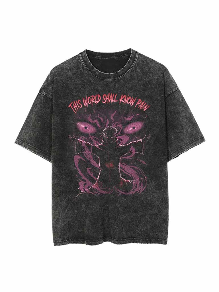 PAIN VINTAGE OVERSIZE TEE Kawaii Side