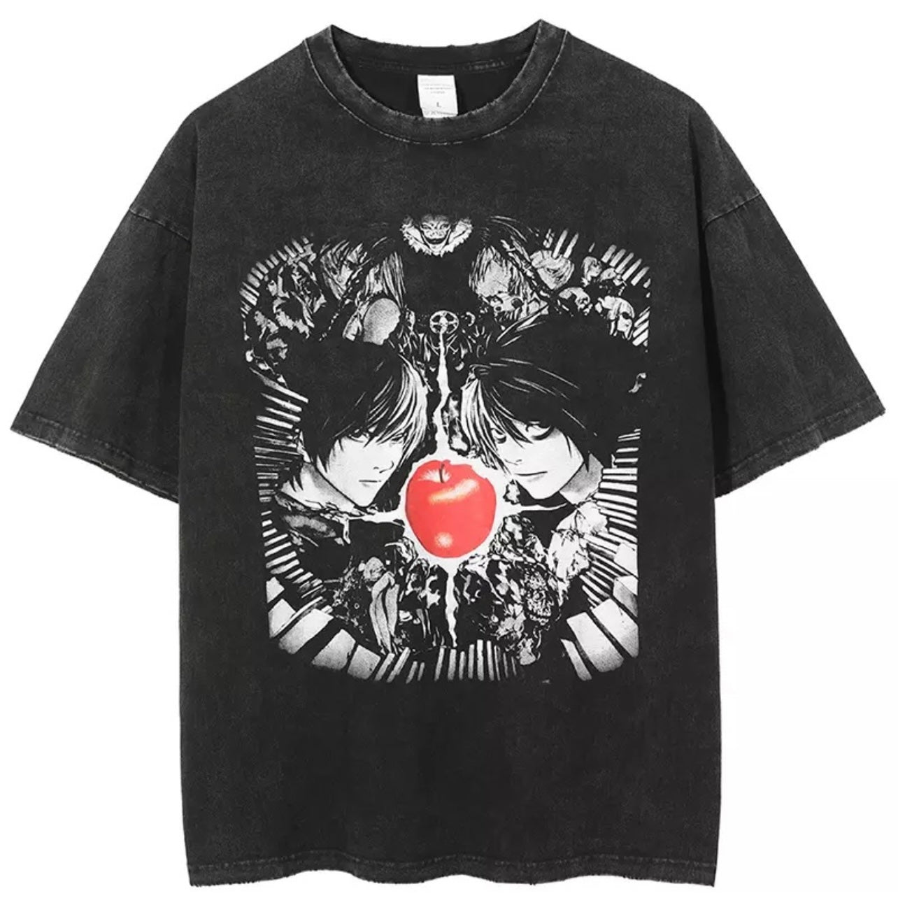 Last Apple Graphic T-Shirt Kawaii Side