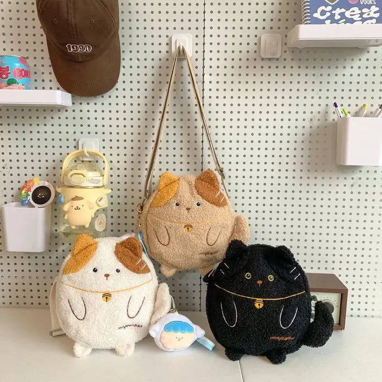 Kawaii Therapy Cat Harajuku Shoulder Bag – Limited Edition Kawaii Side