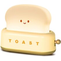 Kawaii Bread Toast LED Night Lamp – Limited Edition Kawaii Side