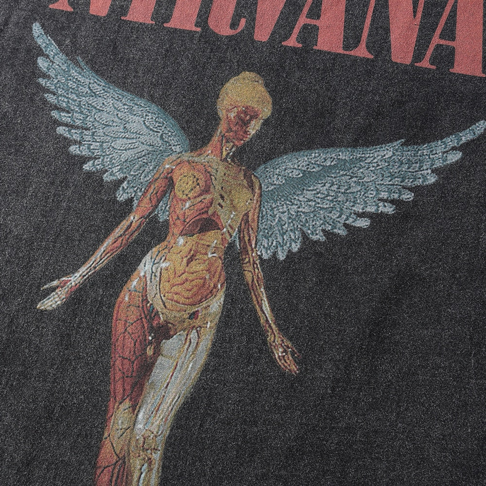 Vintage 90s Grunge Oversize Tee Kawaii Side