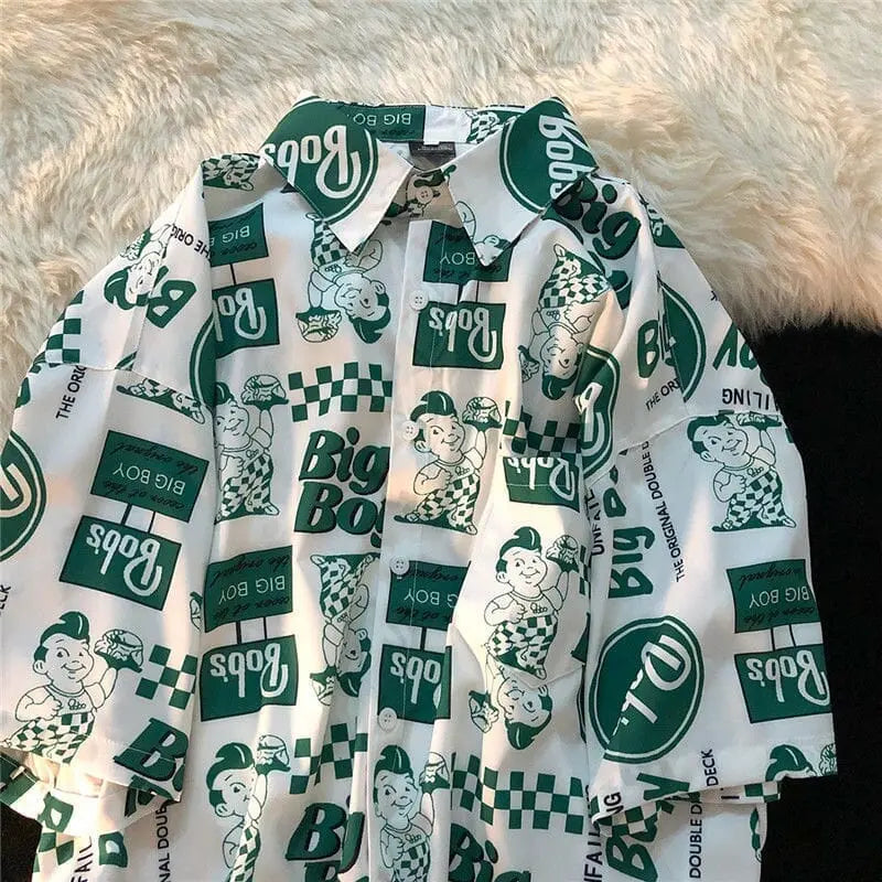 Camisa Social Bobs Big Boy 0 GatoGeek 01 PP (S)