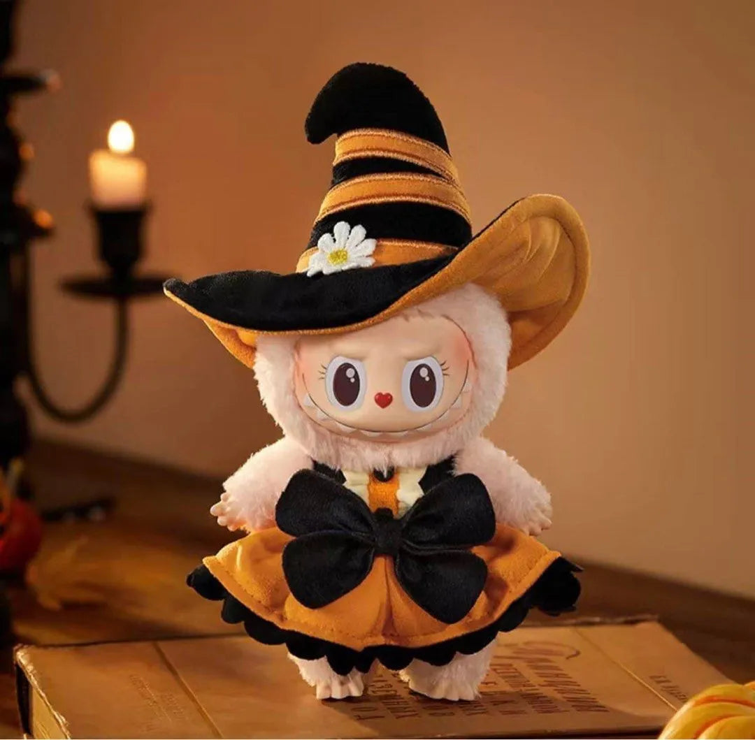 Labubu Magic of Pumpkin Mokoko Vinyl Plush Pendant