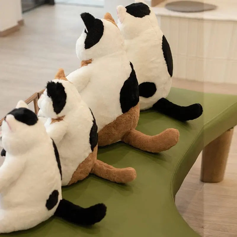 Japanese Big Balls Cat Plush - Kawaii Side