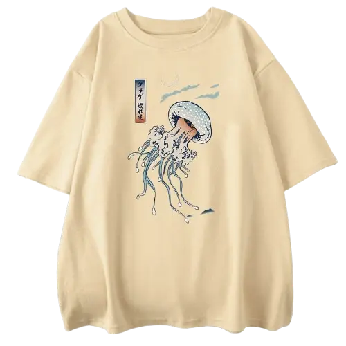 Jellyfish Casual T-Shirt GatoGeek