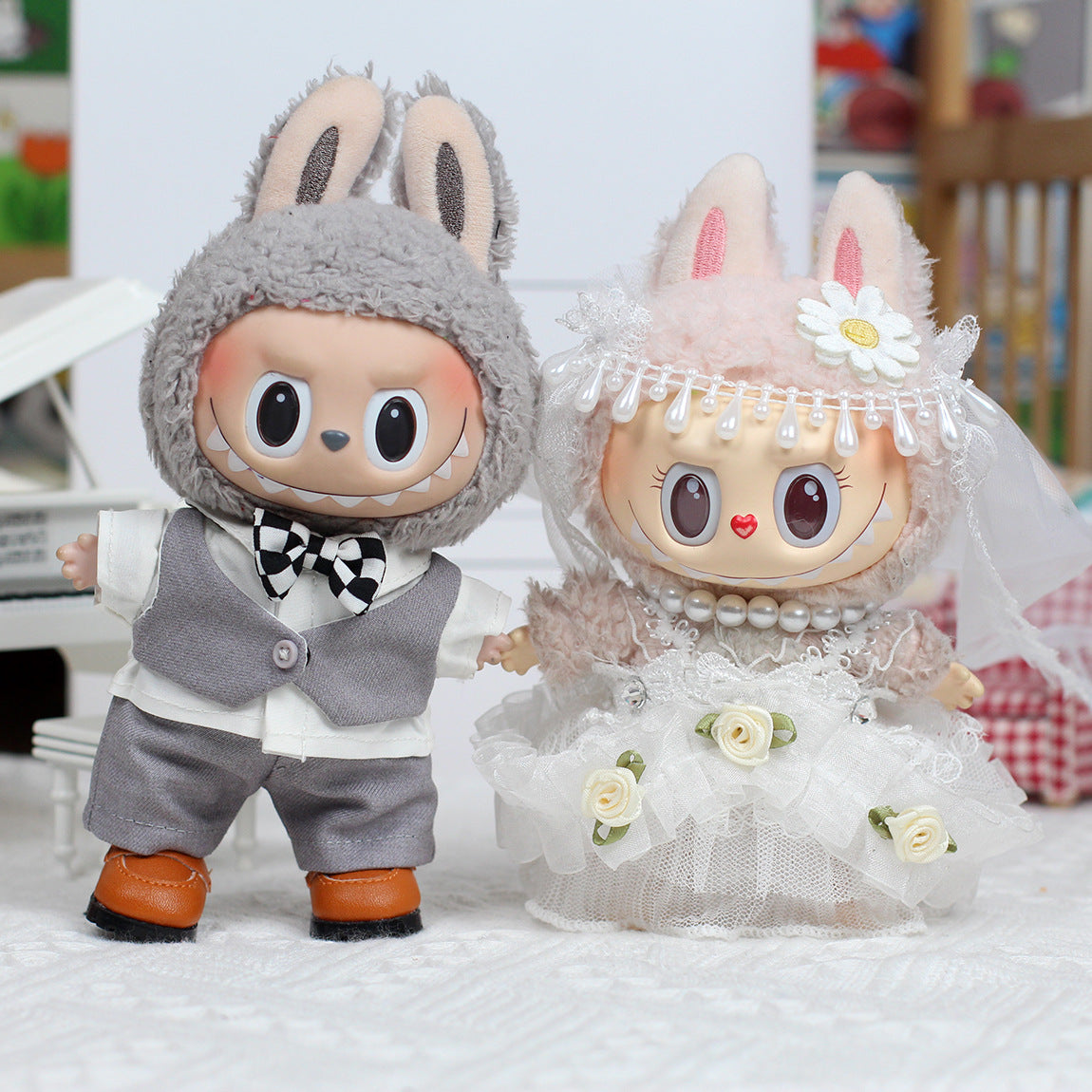 Wedding dresses outfits (Labubu Not Included)