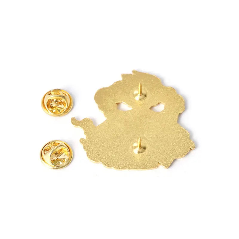 Nika Gear 5 Enamel Pin Kawaii Side
