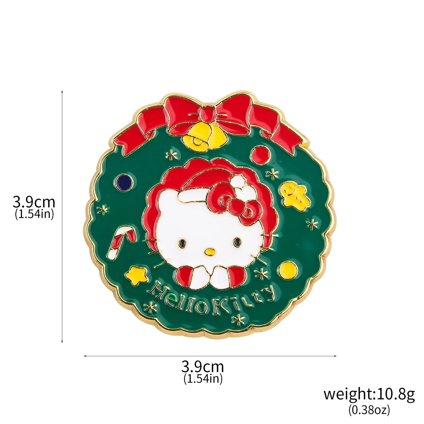 Kawaii Christmas Garland Kawaii Side