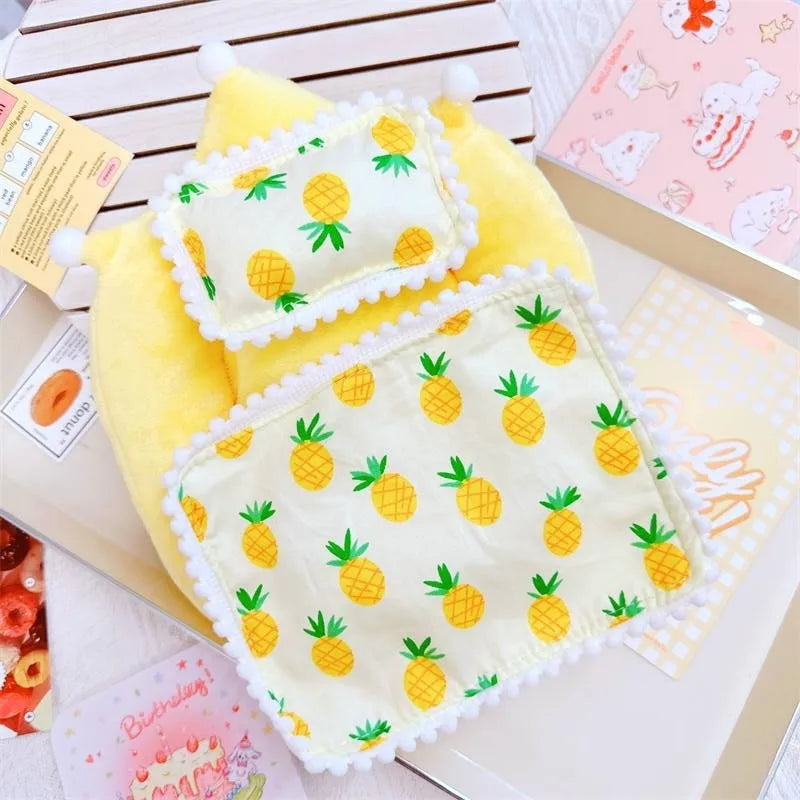 Kawaii Labubu Costumes and Sleeping Bedding (Labubu Not Included)
