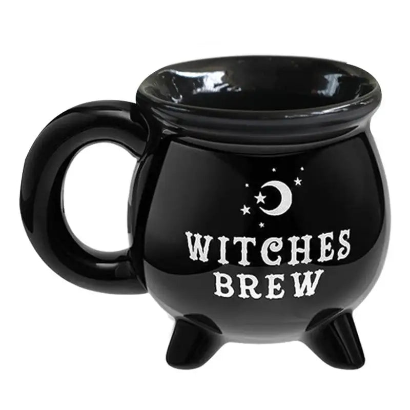 Witches Brew Ceramic Mug Kawaii Side