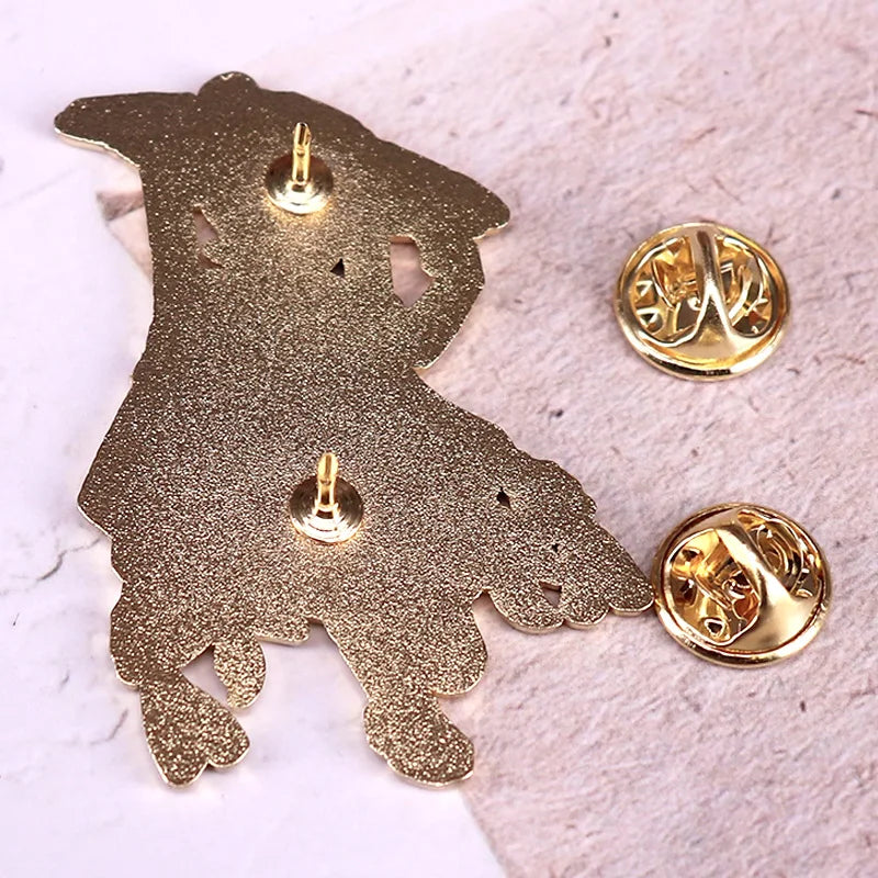 Wanderer Hard Enamel Pin Game Lapel Pin Gamer Otaku Jewelry Gifts Kawaii Side