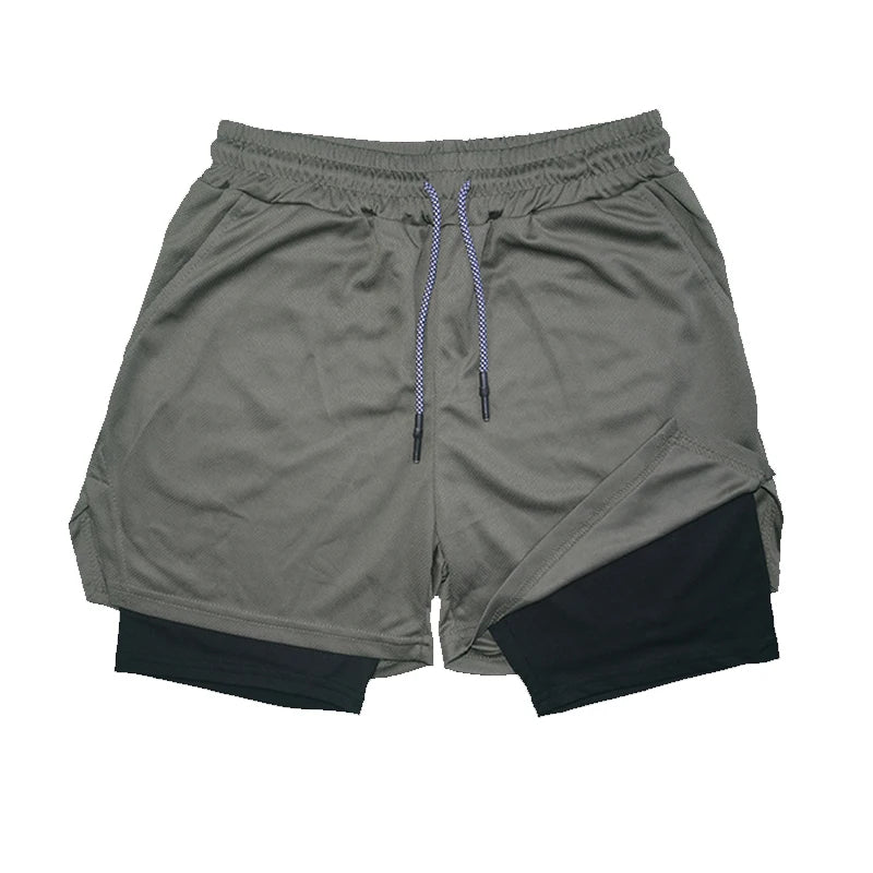 Dynamic Tech Sports Shorts Kawaii Side