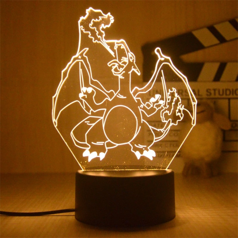 Poke 3D Night Lights GatoGeek