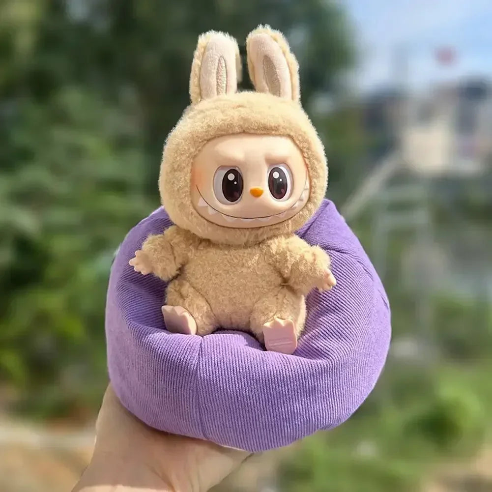 Labubu Mini Sofa Bed Decoration (Labubu Not Included)