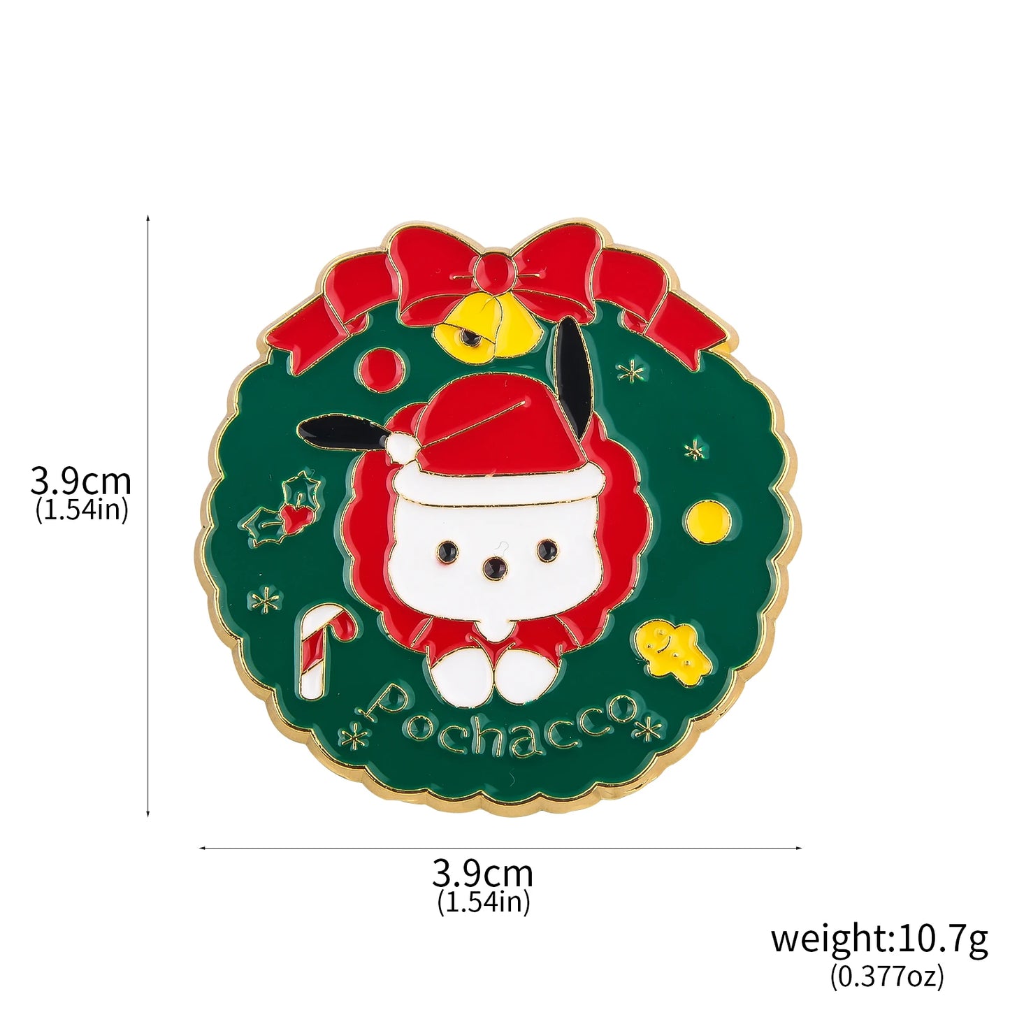 Kawaii Christmas Garland Kawaii Side