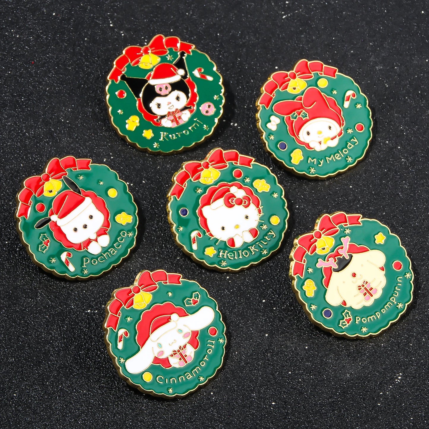 Kawaii Christmas Garland Kawaii Side