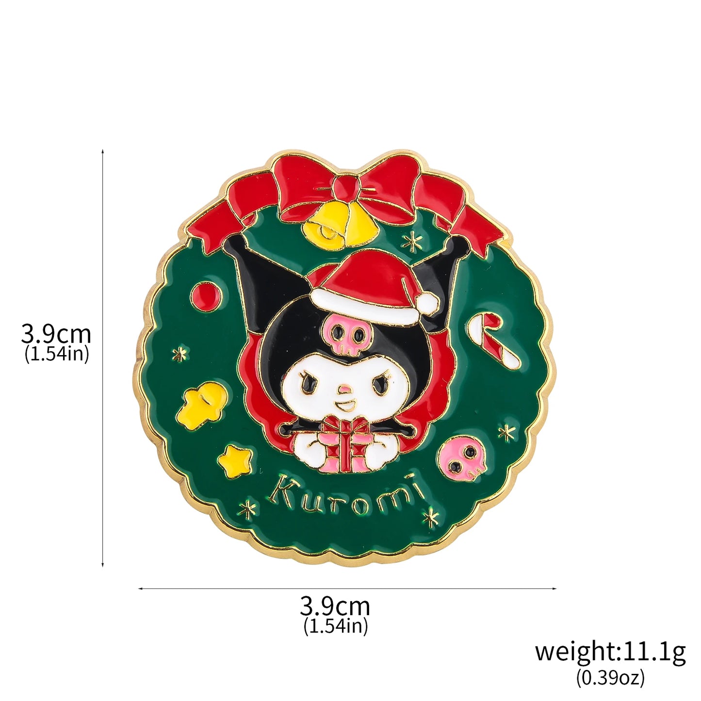 Kawaii Christmas Garland Kawaii Side