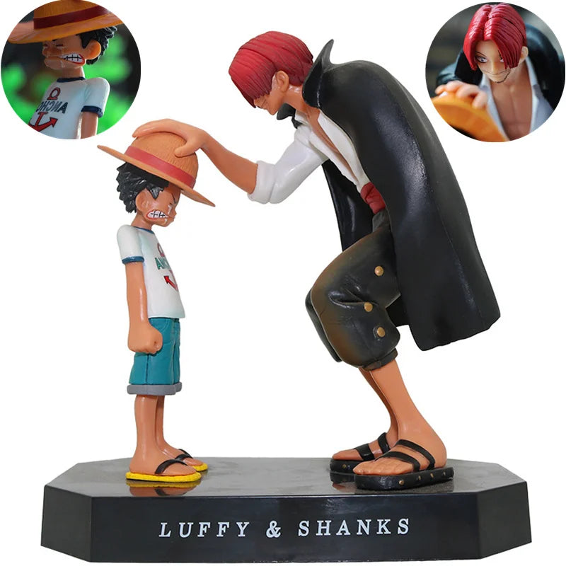 Luffy and Shanks Action Figure Kawaii Side