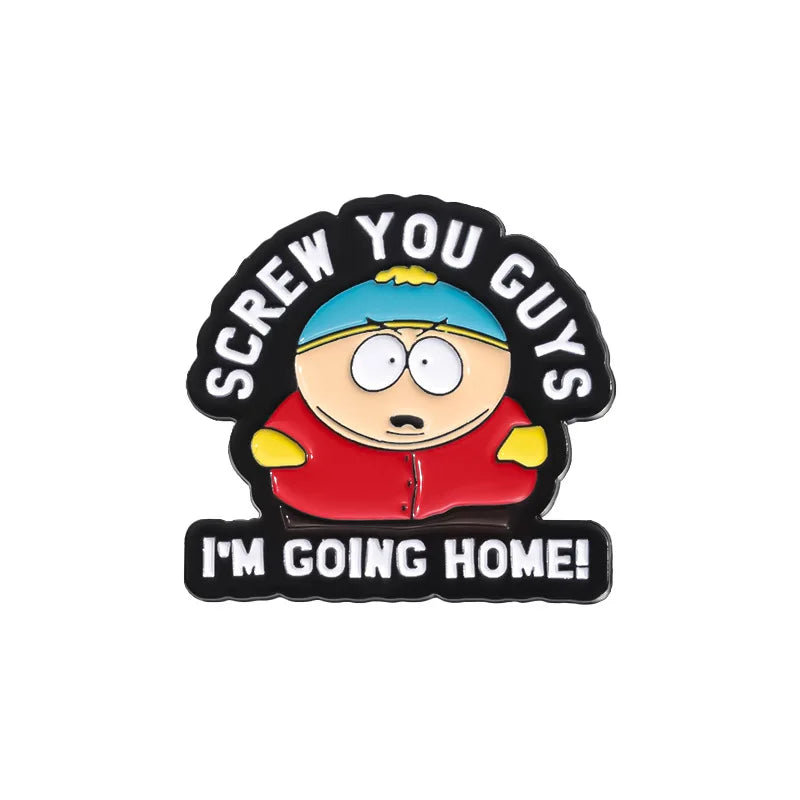 South Park Enamel Pin Kawaii Side