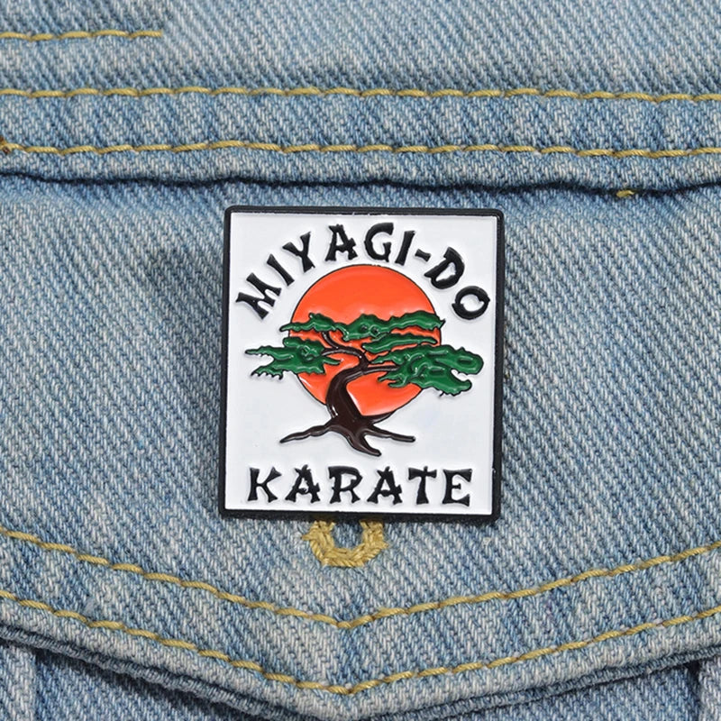 Miyagi-Do Karate Enamel Pin