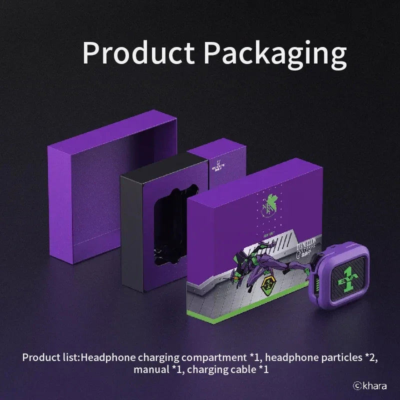 Evangelion Especial Limited Edition Headset Earbud Kawaii Side