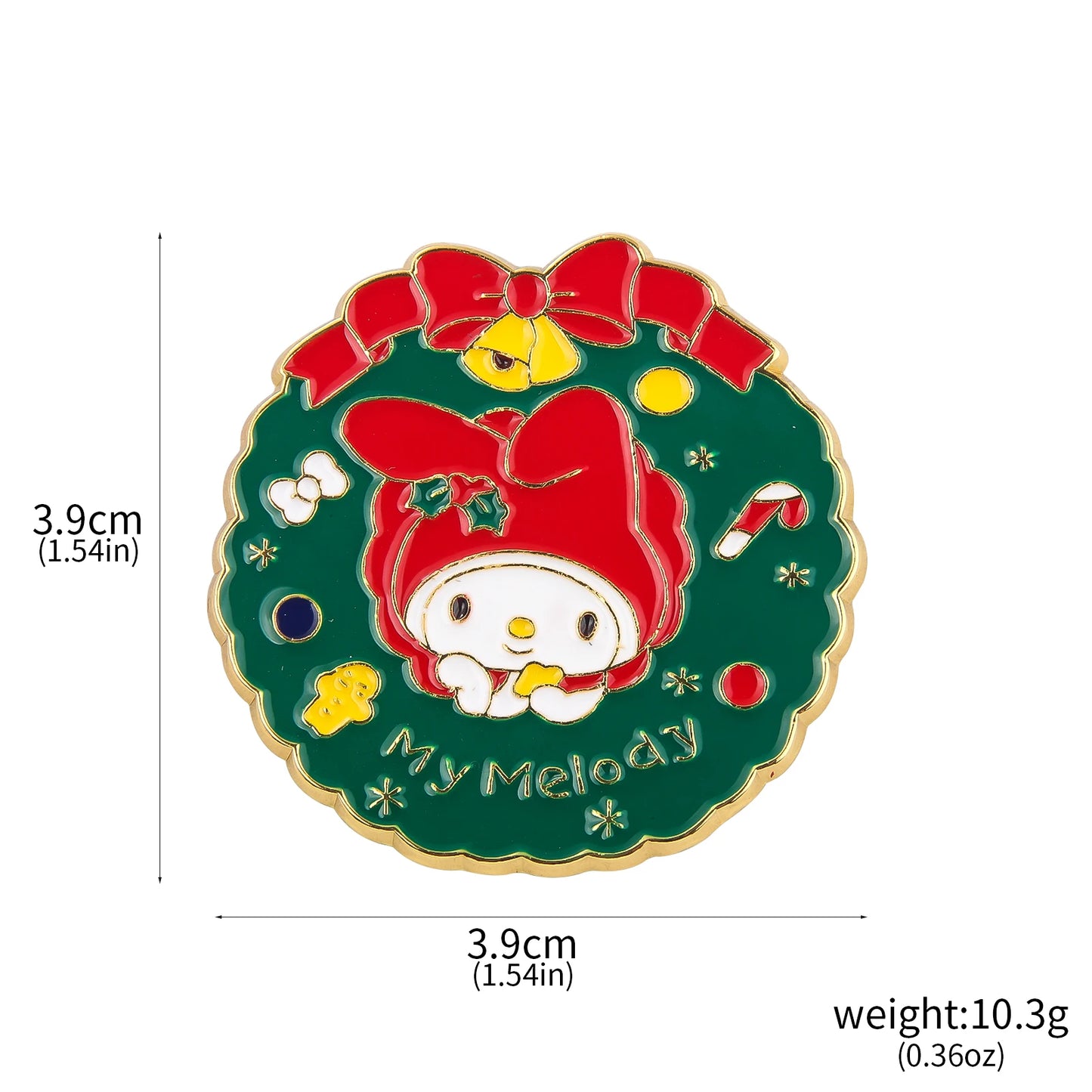 Kawaii Christmas Garland Kawaii Side