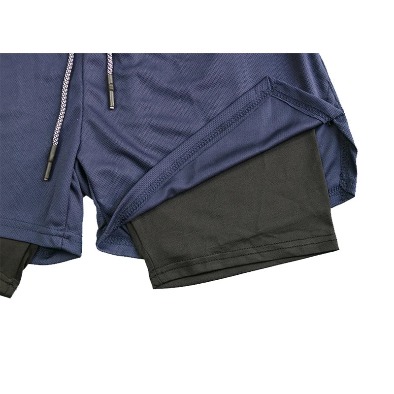 Dynamic Tech Sports Shorts Kawaii Side