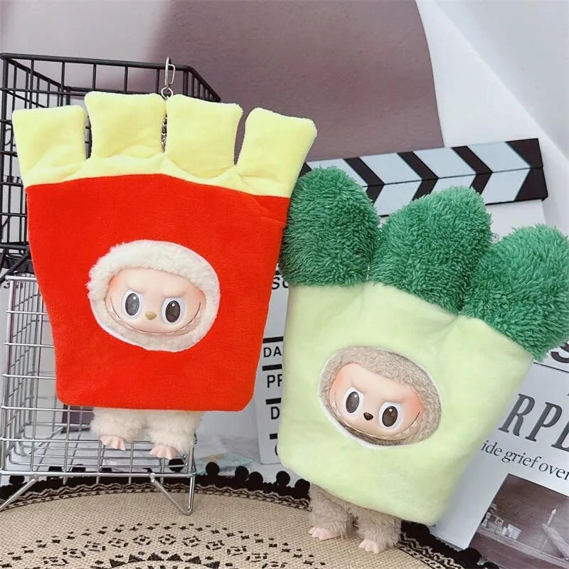 Kawaii Labubu Costumes and Sleeping Bedding (Labubu Not Included)