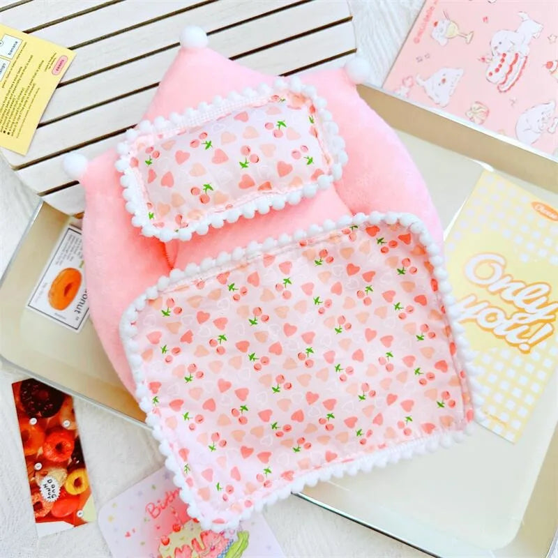 Kawaii Labubu Costumes and Sleeping Bedding (Labubu Not Included)