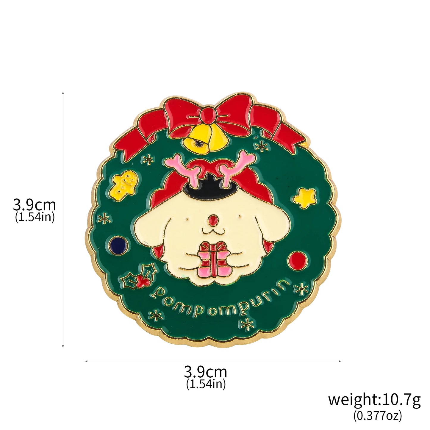 Kawaii Christmas Garland Kawaii Side