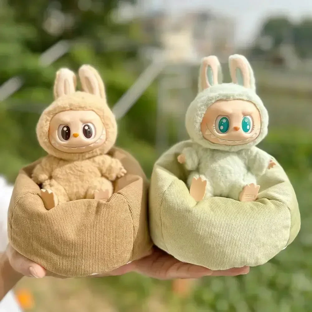 Labubu Mini Sofa Bed Decoration (Labubu Not Included)