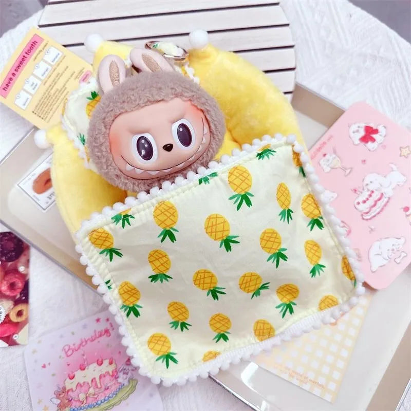 Kawaii Labubu Costumes and Sleeping Bedding (Labubu Not Included)