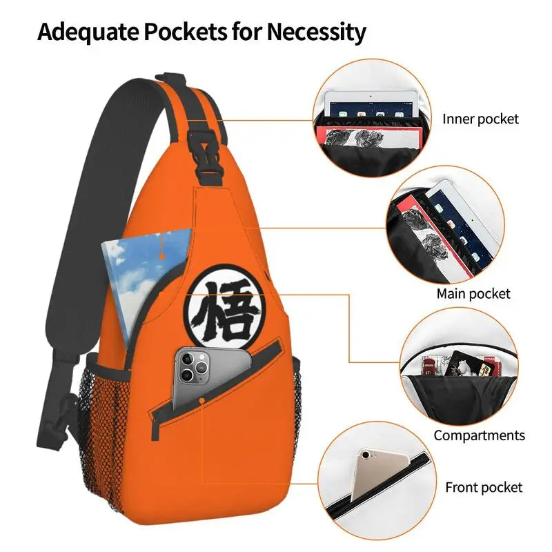 Martial Arts Shoulder Bag Kawaii Side