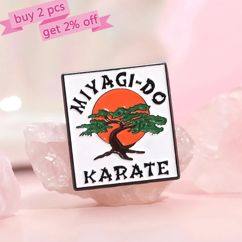 Miyagi-Do Karate Enamel Pin