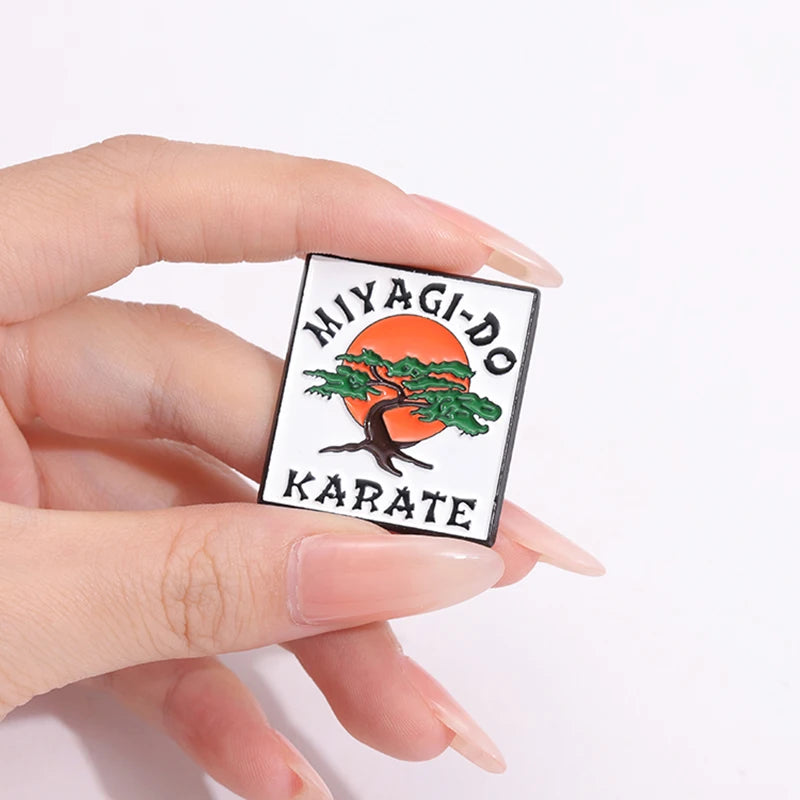 Miyagi-Do Karate Enamel Pin