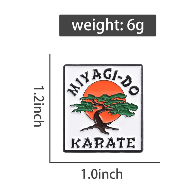 Miyagi-Do Karate Enamel Pin