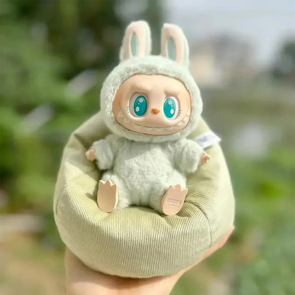 Labubu Mini Sofa Bed Decoration (Labubu Not Included)