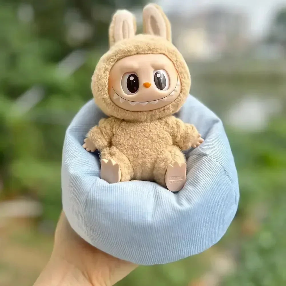 Labubu Mini Sofa Bed Decoration (Labubu Not Included)
