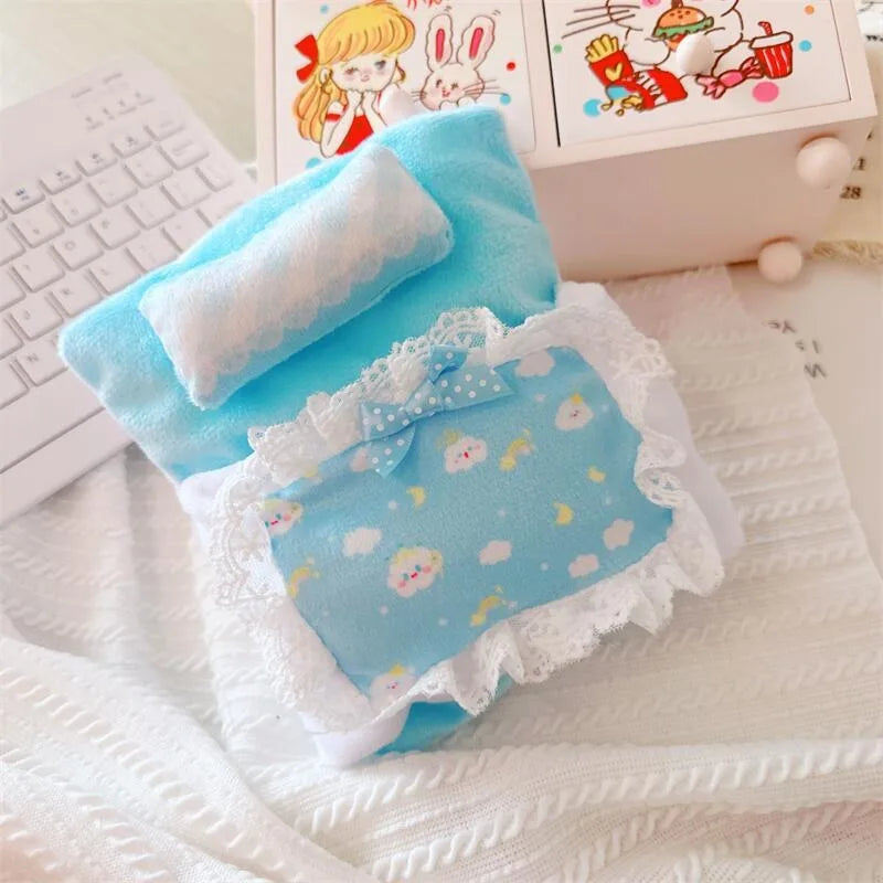 Kawaii Labubu Costumes and Sleeping Bedding (Labubu Not Included)