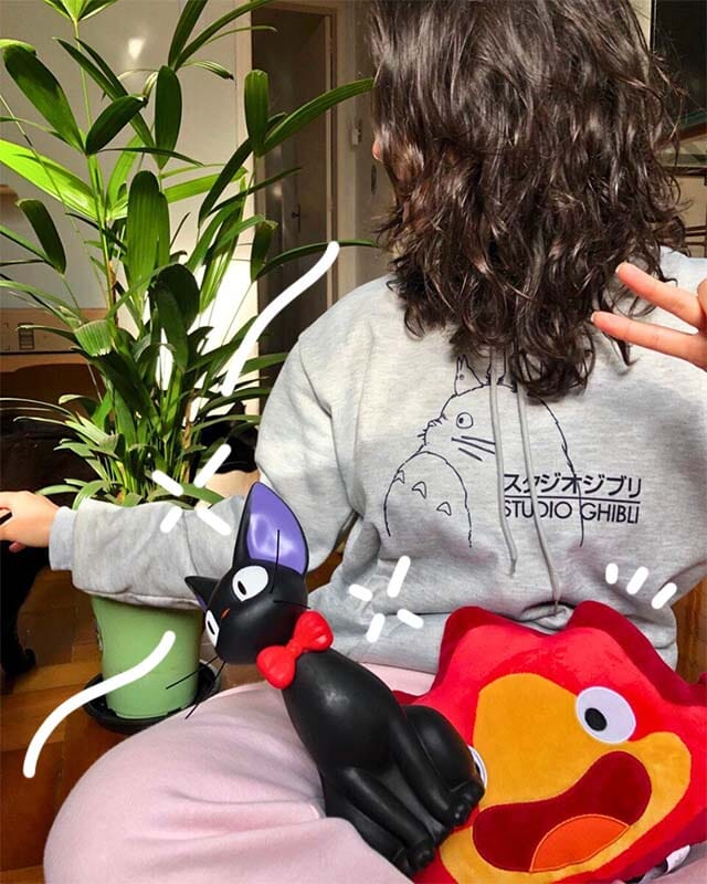 Almofada Pelúcia Calcifer - Studio Ghibli Howl's Moving Castle Ghibli Escala GatoGeek