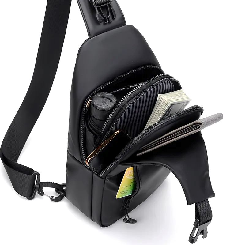Bolsa Impermeável Simples e Casual com Carregador Bolsas e Mochilas GatoGeek