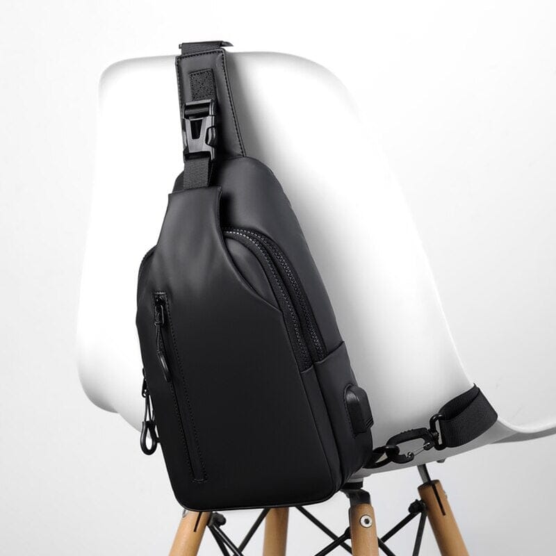 Bolsa Impermeável Simples e Casual com Carregador Bolsas e Mochilas GatoGeek