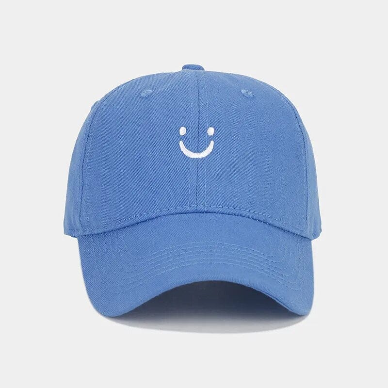 Boné Casual Smile Boné GatoGeek Azul