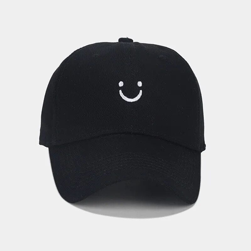 Boné Casual Smile Boné GatoGeek Preto