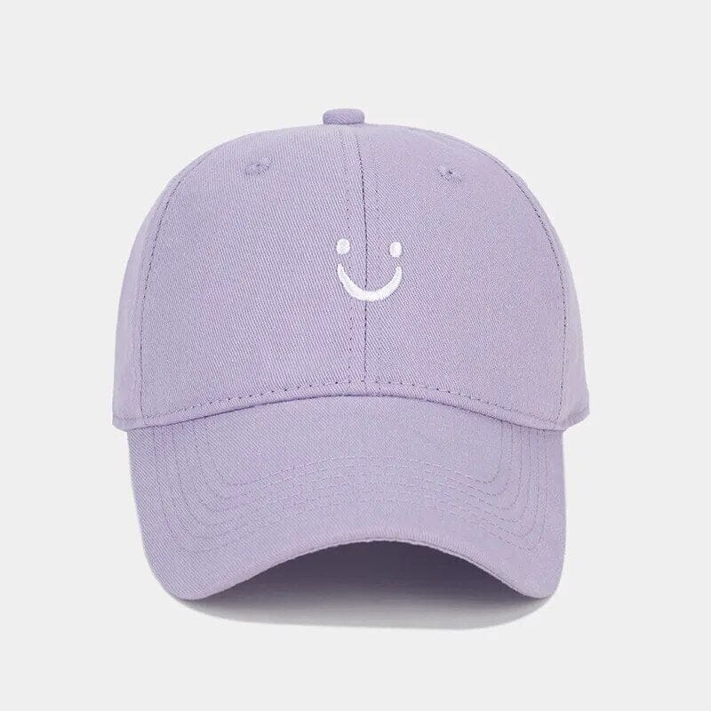 Boné Casual Smile Boné GatoGeek Roxo