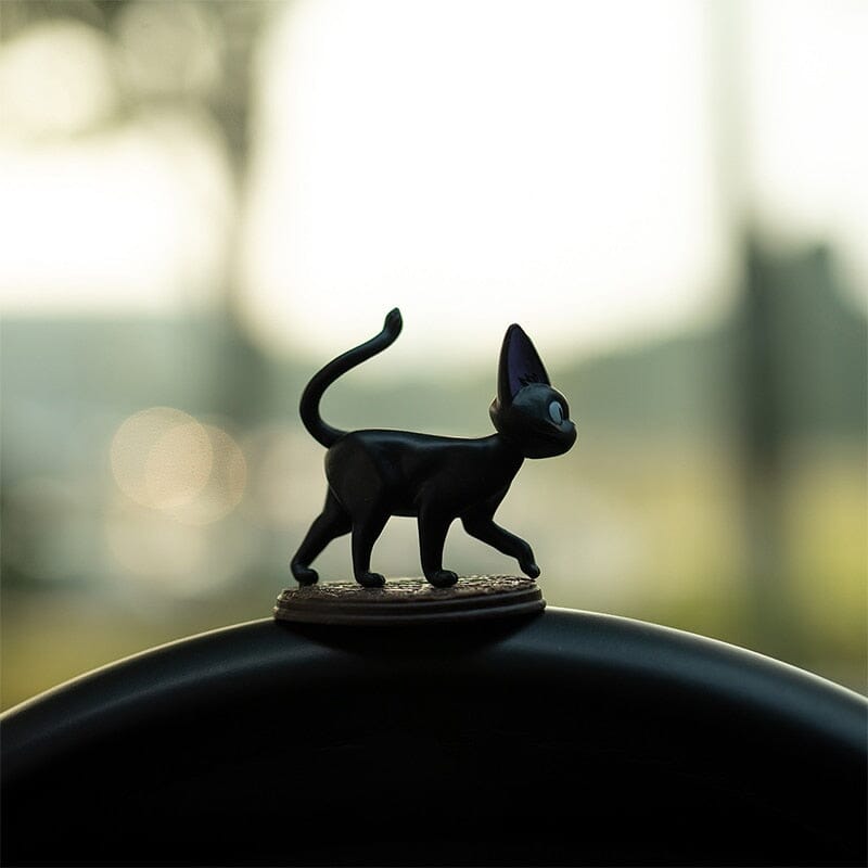 Boneco Gato Jiji Serviço de Entrega da Kiki Estúdio Ghibli Bonecos GatoGeek