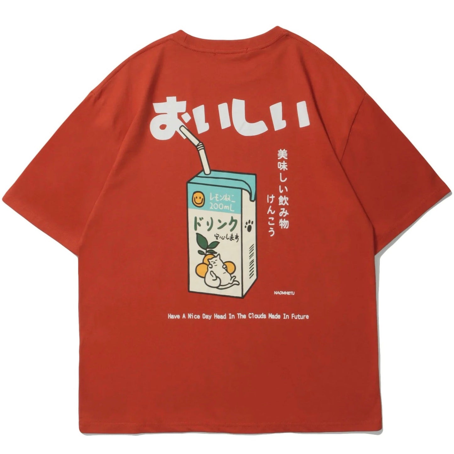 Juice Carton T-Shirt Kawaii Side