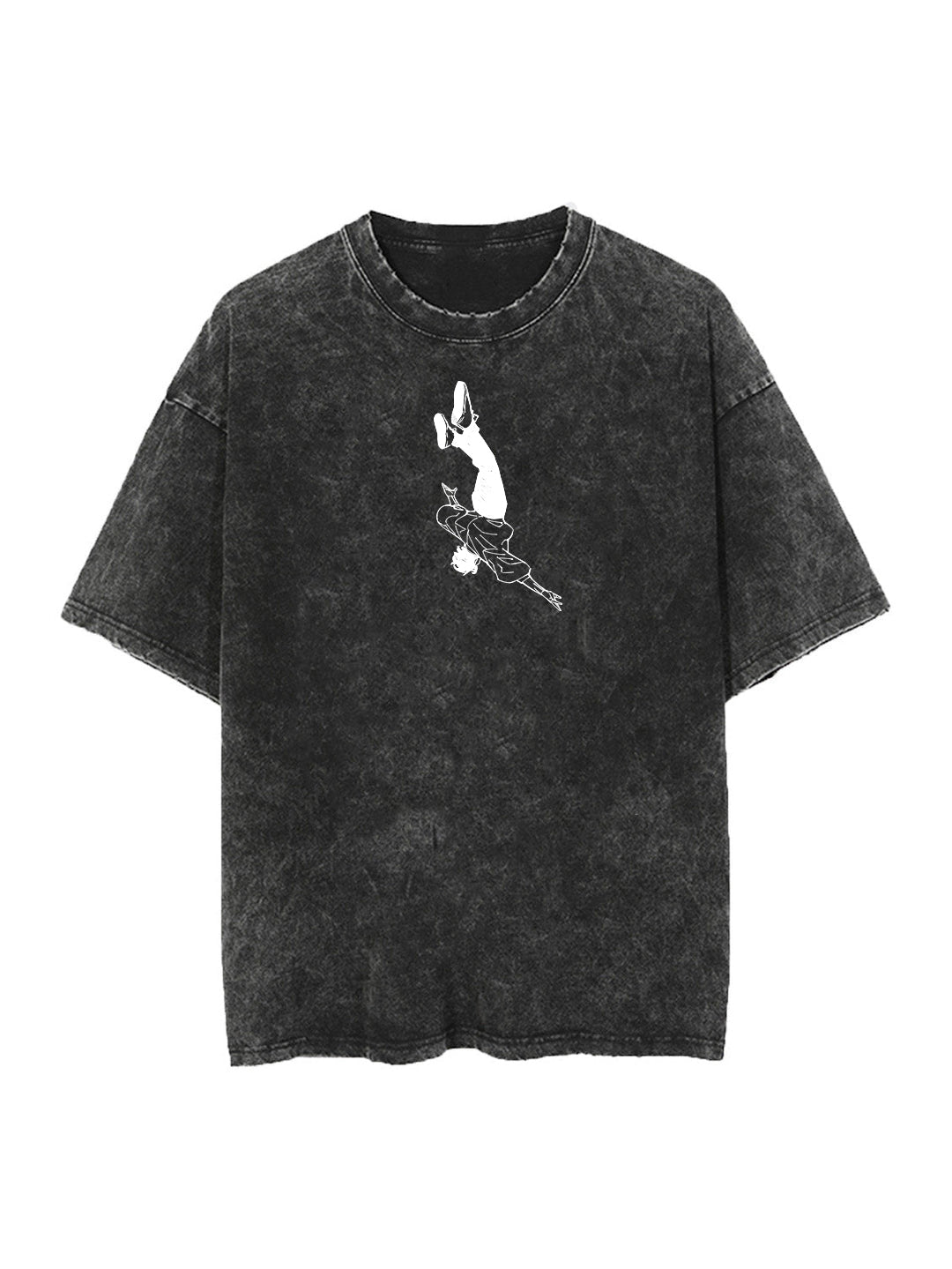 2-SIDED YUTA VINTAGE OVERSIZE TEE Kawaii Side