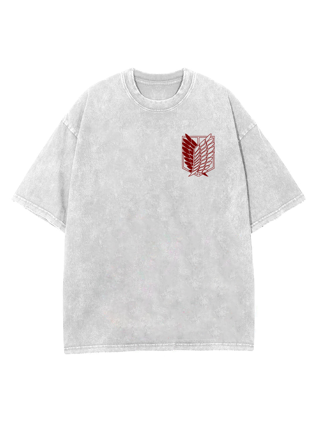 2-SIDED WINGS OF FREEDOM VINTAGE OVERSIZE TEE Kawaii Side